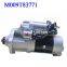Mitsubishi M9T83771 Car Engine Starter Manufacturing China 12V Starter Motor 1447912 1797880 Mitsubishi OEM Custom Starter Motor of Loader