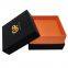 hot sale black color logo gold stamping 3 layers watch packaging box