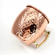 Moscow Mule Mugs 18 oz Hammered Copper Mugs Stainless Steel Lining Copper Plating Cup with Handles for Making Cool Drinks