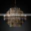 Hengzhi Classic Retro Indoor Decorative Led Hanging Light EMILE ROUND CHANDELIER for Home Living Room