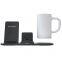 4-in-1 Wireless Charging Stand Dock Station 5V/2A Home Office Desk Cup Warmer Phone Holder Drink/Tea/Coffee/Milk Warmers Dock