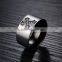 316L Stainless steel men's ring cross retro swagger Punk rock goth band boyfriend gift