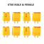 Amass XT30U XT60 XT90H-F/M connectors Male Female battery connectors xt30 xt60 xt90