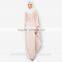 2016 New arrival fashion women dress musilm clothing with high quality maxi dress D242