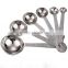 Set of 6 for Measuring Dry and Liquid Ingredients Stainless Steel round head Measuring Spoons                        
                                                Quality Choice
