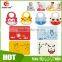 Cartoon patterns FDA grade silicone baby bib