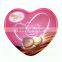 Heart Shape Chocolate Gift Tin Box, Candy Tin Box Packing