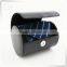 Luxury storage travel pu leather tie clip box