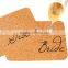 Natural custom cork yoga block
