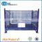 Storage steel pallet container for Auto industry cage box basket