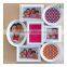 plastic material wall decor photo frame