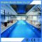 Tempered strength laminated safety glass for swimming pool