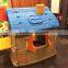 Funny plastic castle playhouse playground equipment from China