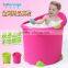 high quality thick children bath bucket