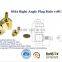 SMA Plug Male Right Angle Coaxial Connector 50 ohms For 178U Cable
