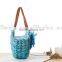 corn straw beach bag