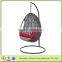 Outdoor Patio Wicker Rattan Swing Chair Hanging Chair Egg-Shaped Pod Chair Hammock with Cushion-FN4108