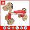 4 wheels educational toys european main marketing children outdoor toys wooden horse child bicycle