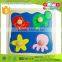 2015 Cheapest Educational DIY Toy Wood 2d Puzzle Toy for Wholesale