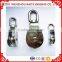 Industrial Small Pulley Manufacturer Metal Zinc Alloy Single Swivel Belt Pulley With Single Rigid Wheel