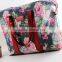 Eco-friendly canvas tote bag with zipper for home textile packing