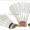 Special Cheap Badminton Shuttlecock Teal Feather Ball For Club Using