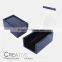 2016 new design black wooden packaging perfume box with pvc window