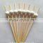 artificial bamboo beaded picks for party foods