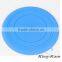Colorful silicone dog flying saucer training playing game frisbee golf