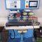 PLC 4-color plastic cake lid pad printing machine with shuttle and independent cylinders LC-SPM4-150-4P