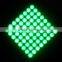 high bright green color led dot matrix display
