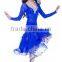 Red Fancy Clothes Dancing Bellydance Skirt latin costumes