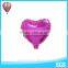 2016 heart shape decoration foil balloon with customer design and different colors for party and wedding stage favors