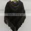 Luxury Knitted Mink Fur Scarf / Wholesale Mink Fur Shawl