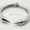 Punk Open Anchor Cuff Bangle Bracelet in Stainless Steel Jewelry