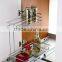 TKK 2 Layer Chrome Accessory For Cabinet Kitchen