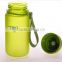 china supplier kid baby customized logo drinking water bottle with rubber straw and handle