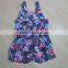 baby dress 2015 flower printed toddler baby smock dresses