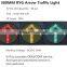 Wholesale KUTUO 300mm red/yellow/green directional traffic arrow light with factory price