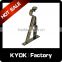 KYOK curtain accessory 0.8mm plastic vertical blind accessory,length 3.3m aluminum curtain brackets