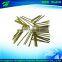 golden pre-cut plastic decorative twist tie for bread/gift packing