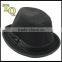 black snake skin lines wholesale leather custom bucket hat