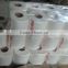 Semi-automatic toielt paper roll wrapping machine with convey