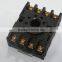 kontron 8 round pin plug-in relay socket