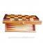Simple Style Wooden Folding Chess Set With King Height 2.5 Inch