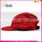 custom logo floral-print 5 panel hat flat woven label hat