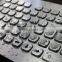 kiosk metal keyboard with numeric keypad and touch pad