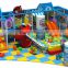 Factory supply large safe plastic kids castle indoor playground for children
