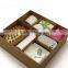 Bath gift set with glass cup wax for decoration