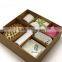 Romantic bath gift set with glass cup wax